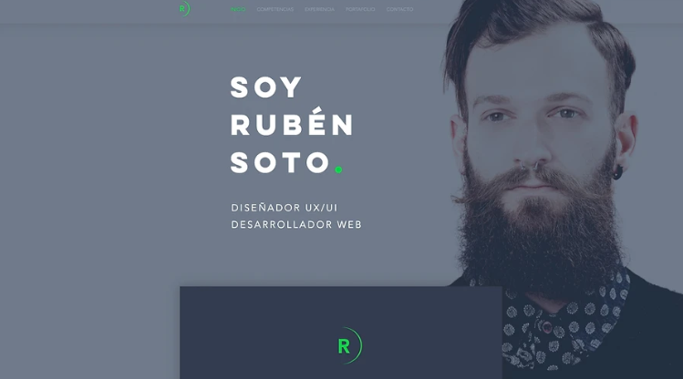 Portfolio personal para un desarrollador frontend.