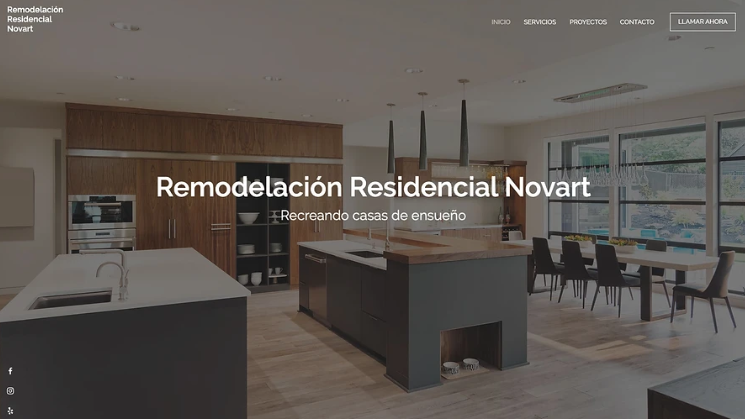 Sitio para Inmobiliaria.