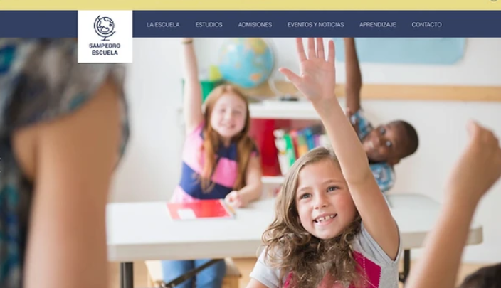 Sitio web institucional para una organización sin fines de lucro.