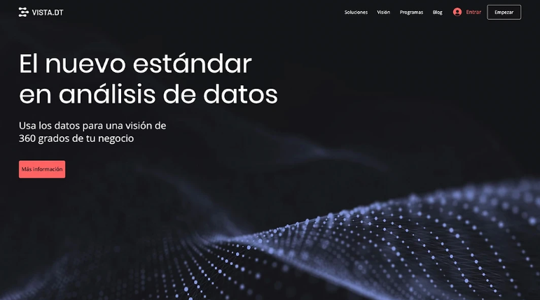 Sitio web para Startup Tecnológica.